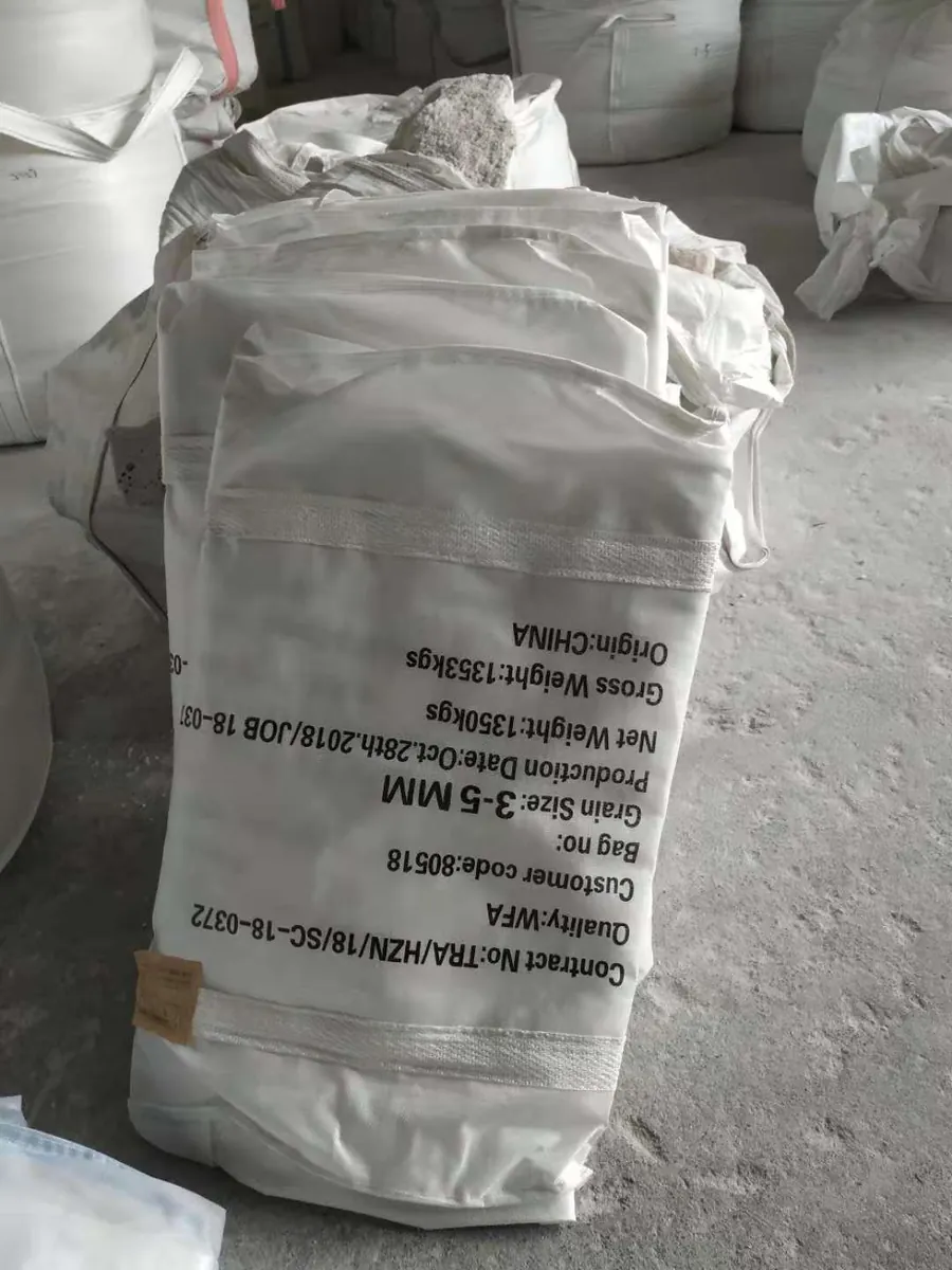 Bulk bags ready for despatch